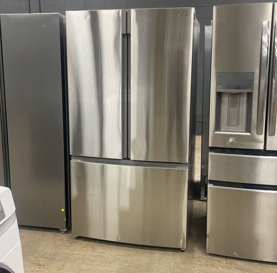 Insignia French door stainless steel refrigerator