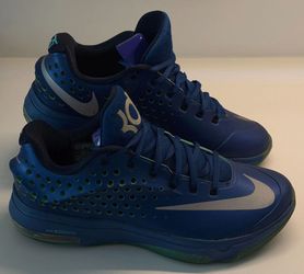 Nike KD 7 Blue Green Basketball Sneakers Men’s US 9
