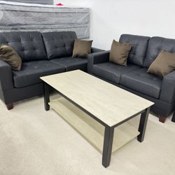 2 Pc Sofa Set 