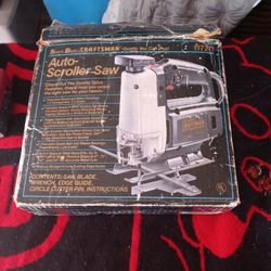 Auto Scroller Saw Craftsman Good Cond