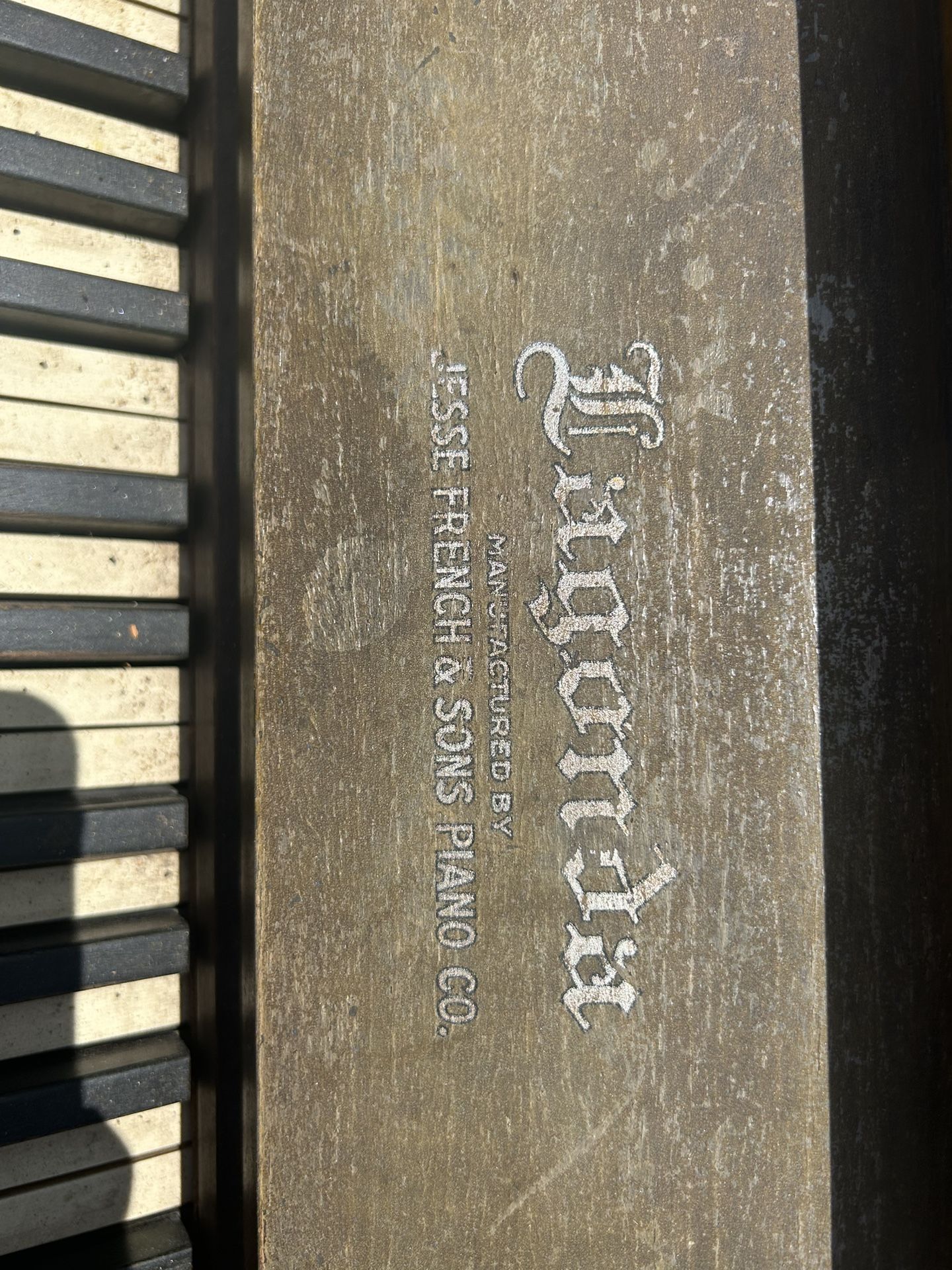 Wooden Piano