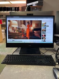 Dell Optiplex 5260 AIO all in one computer  24-inch 8GB RAM  240GB SSD  Windows 11 pro.