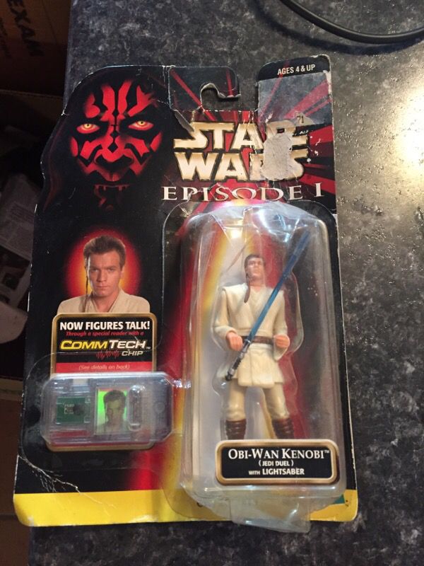 Star Wars Episode 1 Obi-Wan Kenobi action figure new in box