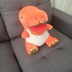 dino t-rex plush orange Mochipuni official