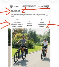 E-bike Pedego/Boomerang