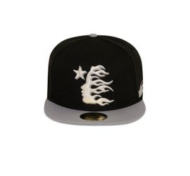 HELLSTAR BASEBALL FITTED HAT BLACK