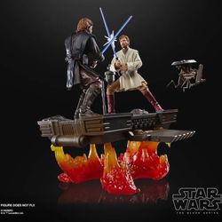 SDCC 2025 Exclusive Hasbro Star Wars Revenge of the Sith Anakin & Obi-Wan 2-Pack