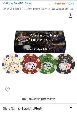 Casino poker chips