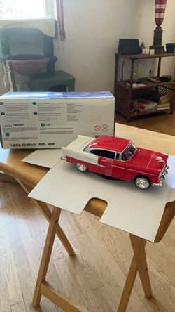 Premier Edition1955 Chevy “Bel Air” American Mint ( Cast Die Metal)