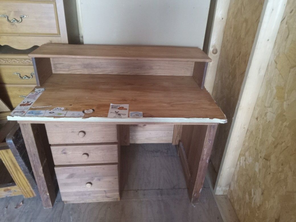 Solid Wood Desk