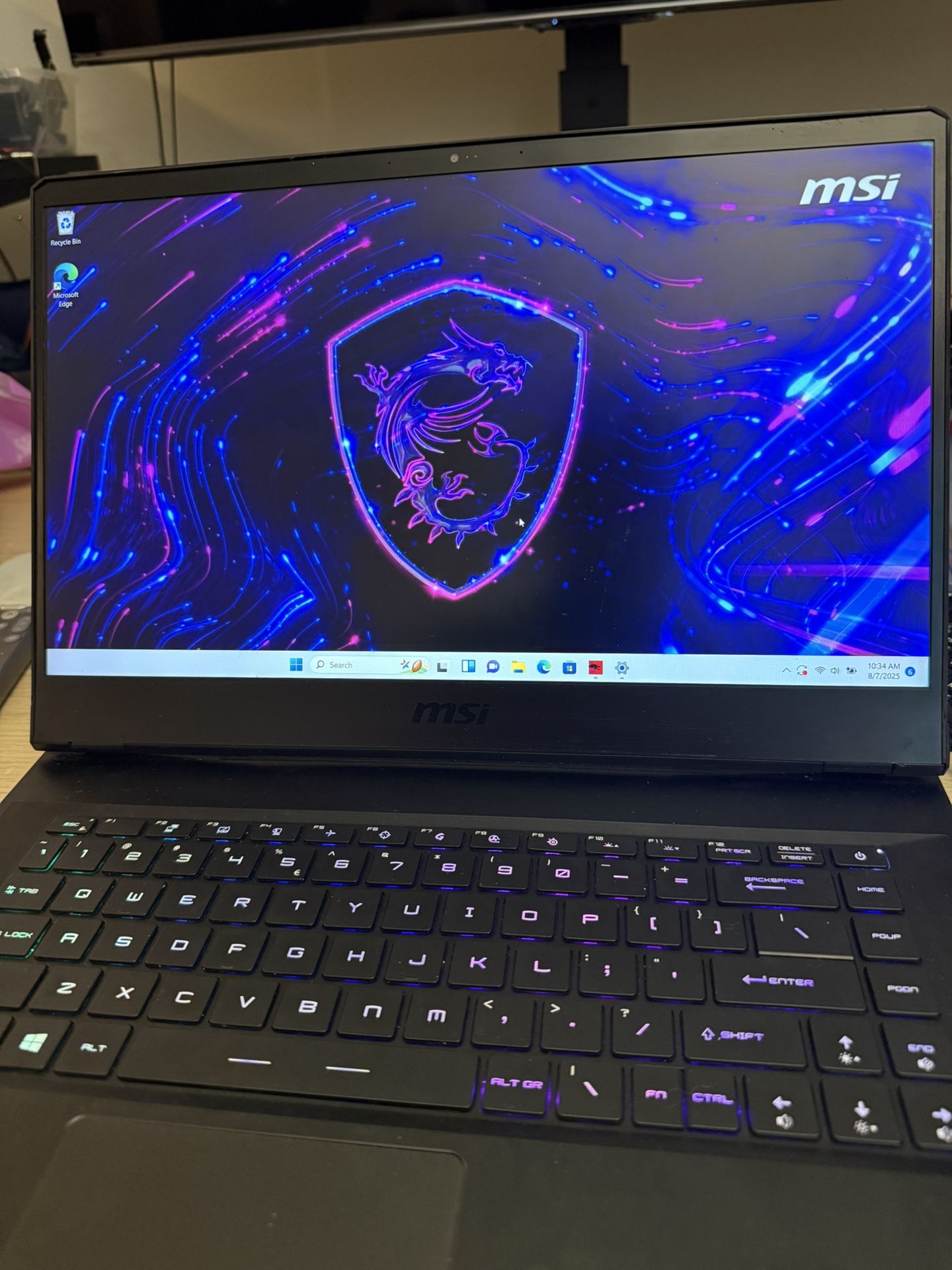 MSI Gaming Laptop — i7-10875H / RTX 3070 / 32GB RAM / 1TB SSD / 240Hz