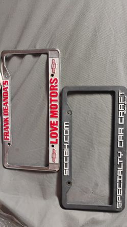 License Plate Frames