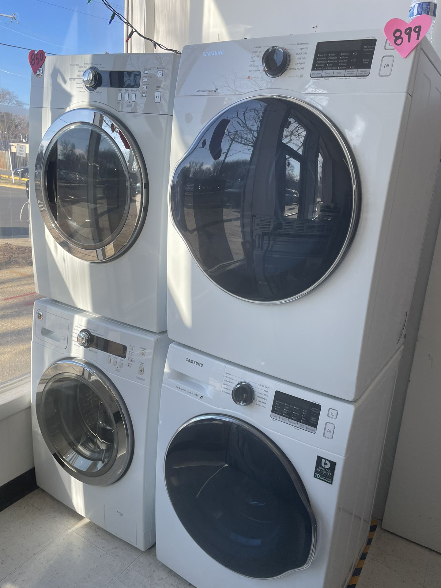 Front Load Washers And Dryer Sets Price Starting At  675 And Up