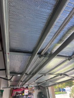 Garage doors broken