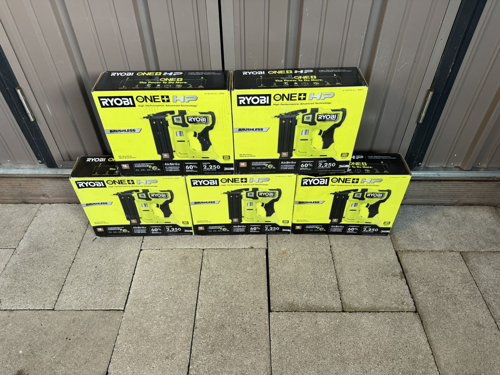 Ryobi 18v Brad Nailer 18ga Brushless One+hp (tool Only )