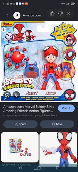 🎀☃️Marvel Spidey and His Amazing Friends Hero Reveal SPIDEY and TRACE-E Figures☃️🎀