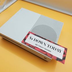 Microsoft Xbox One S Gaming Console - $1 DOWN TODAY, NO CREDIT NEEDED