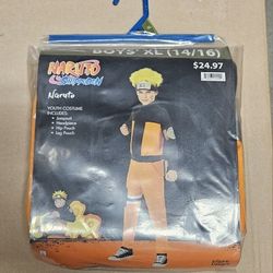 NEW Naruto Costume Size XL (14-16).