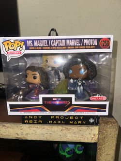 Funko Pop Moment The Marvels 3-Pack #1258