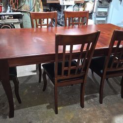 Dining Table With 6 Chairs 