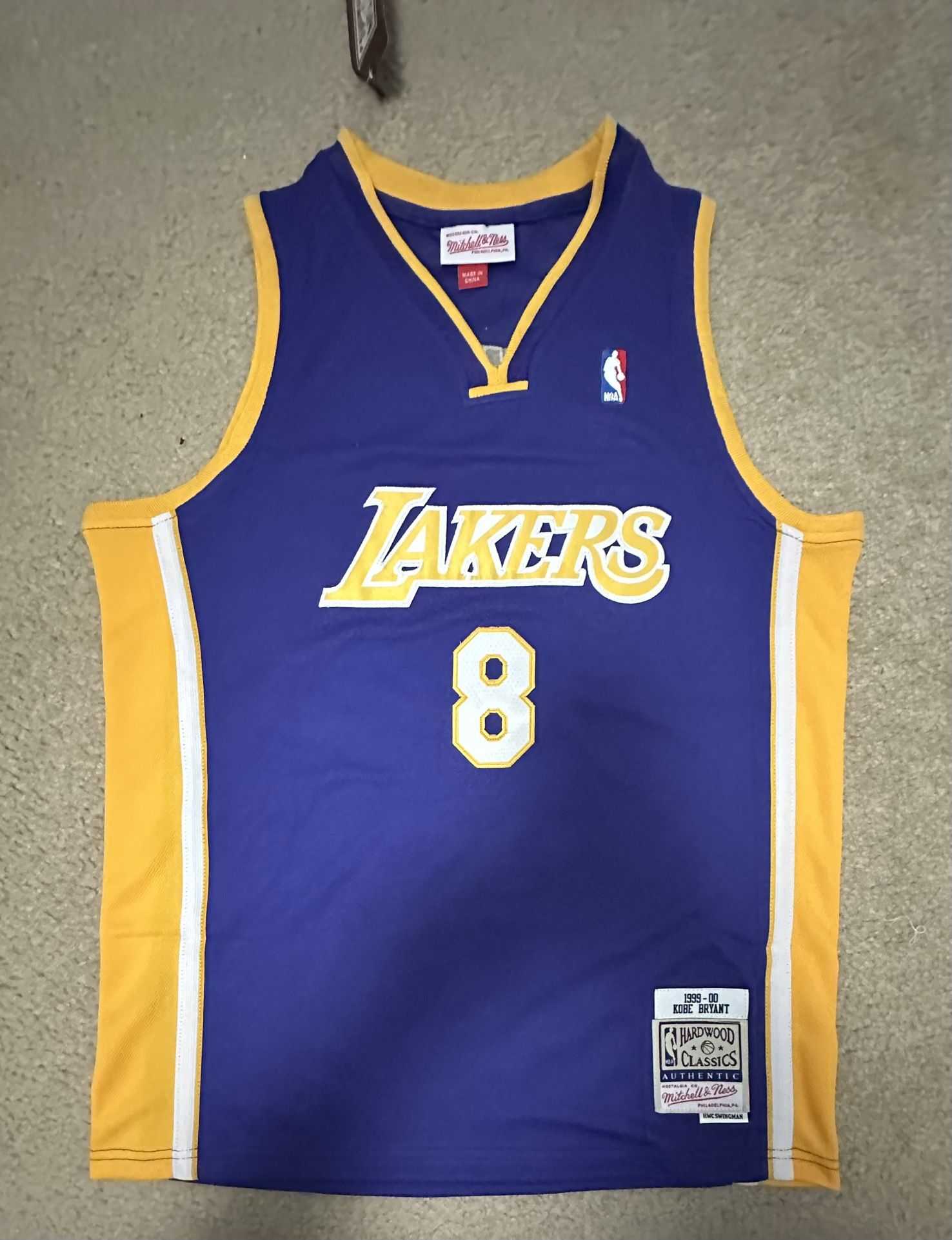 Youth Size Kobe Bryant Special Edition Retro LA Lakers NBA Jersey. Size Youth XL