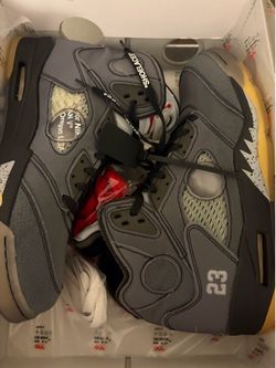 Off white jordan 5 size 11.5