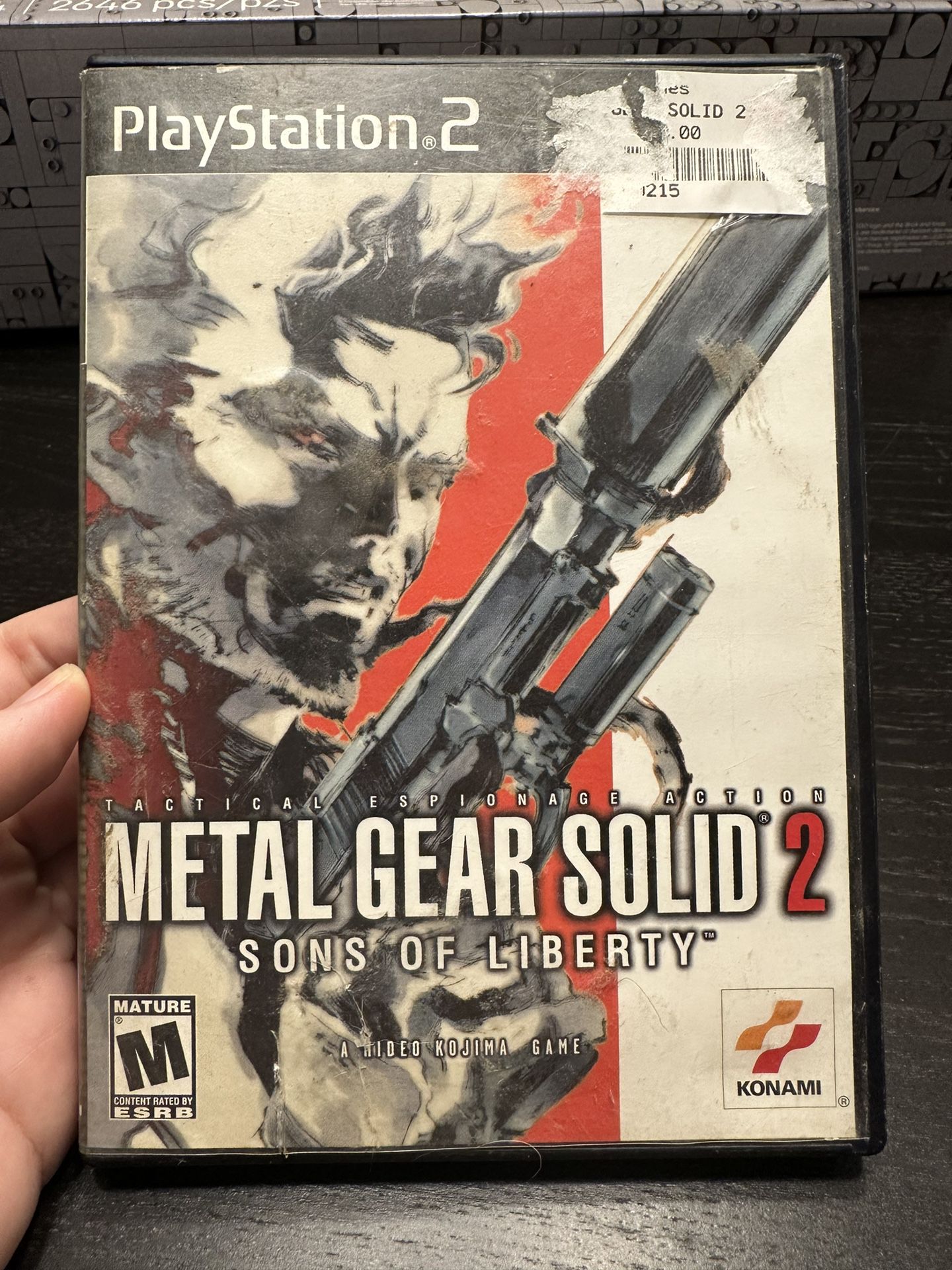 Metal Gear Solid 2: Sons Of Liberty (w/booklet) (ps2)