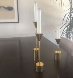West elm Candle Holders Set Of 3