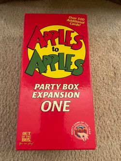 Apples to Apples Expansion Box One Additional Card Game