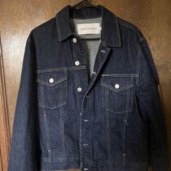 Calvin Klein denim trucker jacket Rare size S