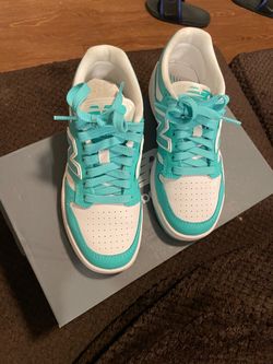 New Balance Low-Top Sneakers White Teal