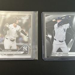 New York Yankees Cody Bellinger (2) Card SP’s