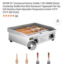 VEVOR 29" Commercial Electric Griddle
