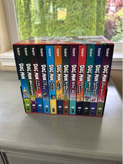 Kids Dog Man Books -New