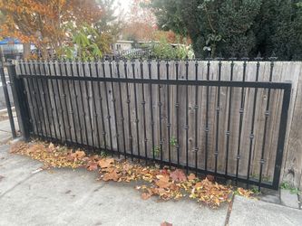 Sliding Metal Gate