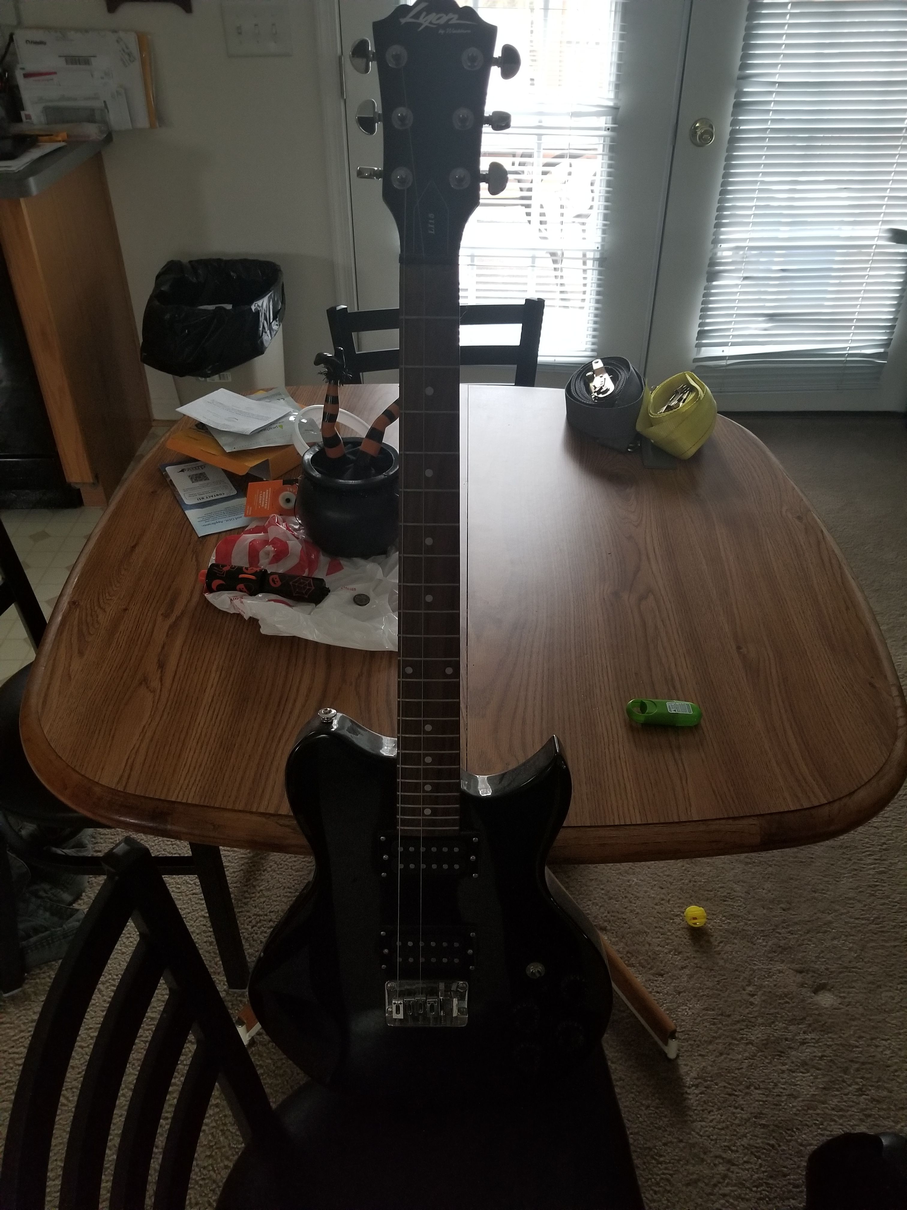 Black Lyon guitar (Needs work)