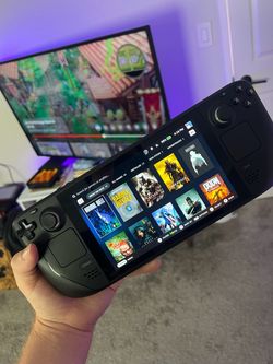 Steam Deck LCD 64GB + 512GB memory card + Dock
