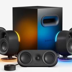 Steelseries Arena 9 5.1 Gaming Speaker System with Reactive Illumination