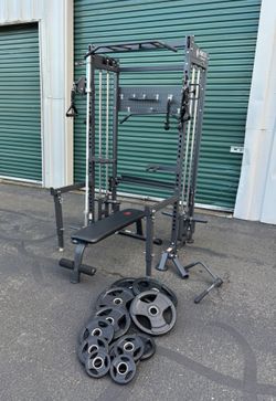 Gym Weights Bar Weight Bench 