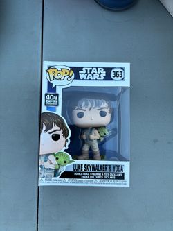 Funko Pop Star Wars Luke Skywalker & Yoda #363