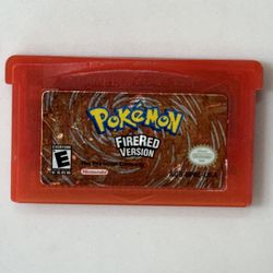 Pokemon FireRed Version Gameboy Advance GBA Authentic GAME