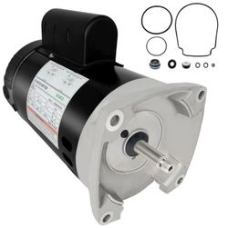 LEUNGOO B2853 1 HP Pool Pump Motor – 115/230V – 3450 RPM – 56Y Frame