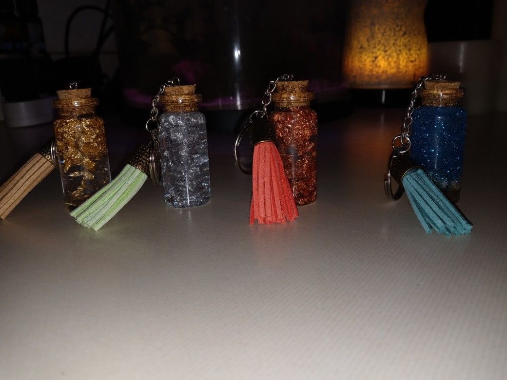 Homemade Epoxy Keychains