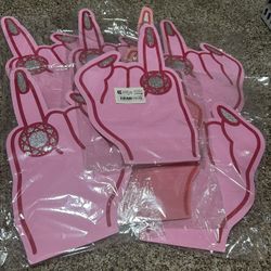 8 Foam Wedding Fingers 