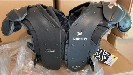 Xenith Pro Varsity Adult Lineman OL/DL Football Shoulder Pads 3XL