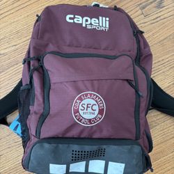 Capelli slammers Maroon soccer Backpack 
