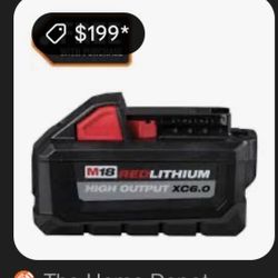 Milwaukee Hd Lithium Xd 6.0 Battery