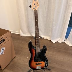 Squier Affinity Series Limited-Edition PJ Bass Guitar - 3-Color Sunburst