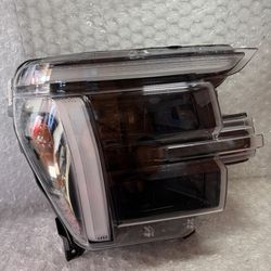 2024-2025 FORD F-150 F150  Right passenger side LED Headlight Black RH OEM INSURANCE QUALITY