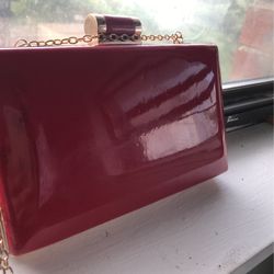 Red Shoulder Bag. 